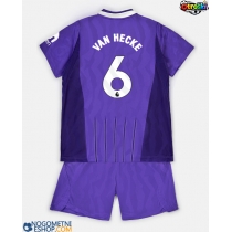 Otroški Nogometni dresi Tottenham Hotspur Jan Paul van Hecke #6 Tretji 2026-27 Kratek Rokav (+ Kratke hlače)